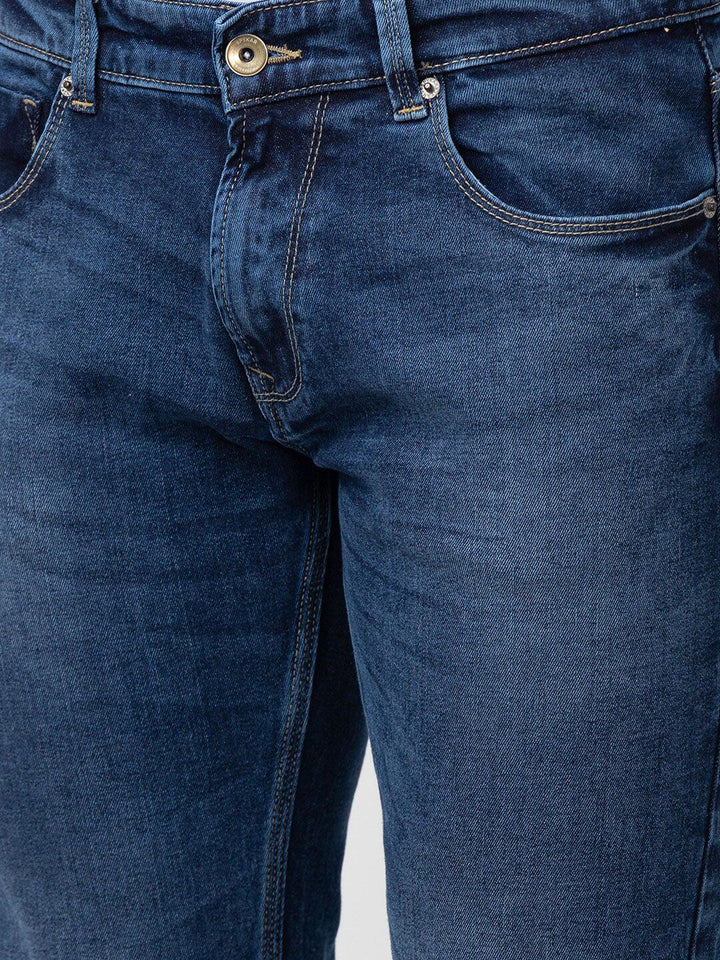 SPYKAR Men Relaxed Fit Light Fade Stretchable Cotton Jeans
