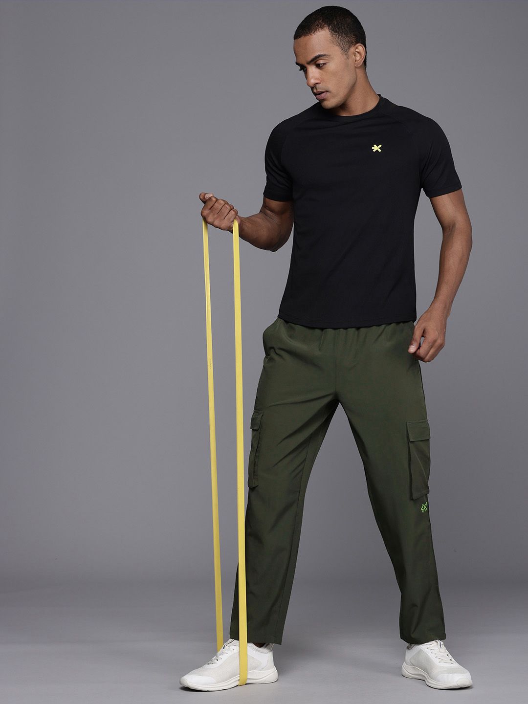 HRX by Hrithik Roshan Men Rapid Dry & Antimicrobial Finish Training Track Pants