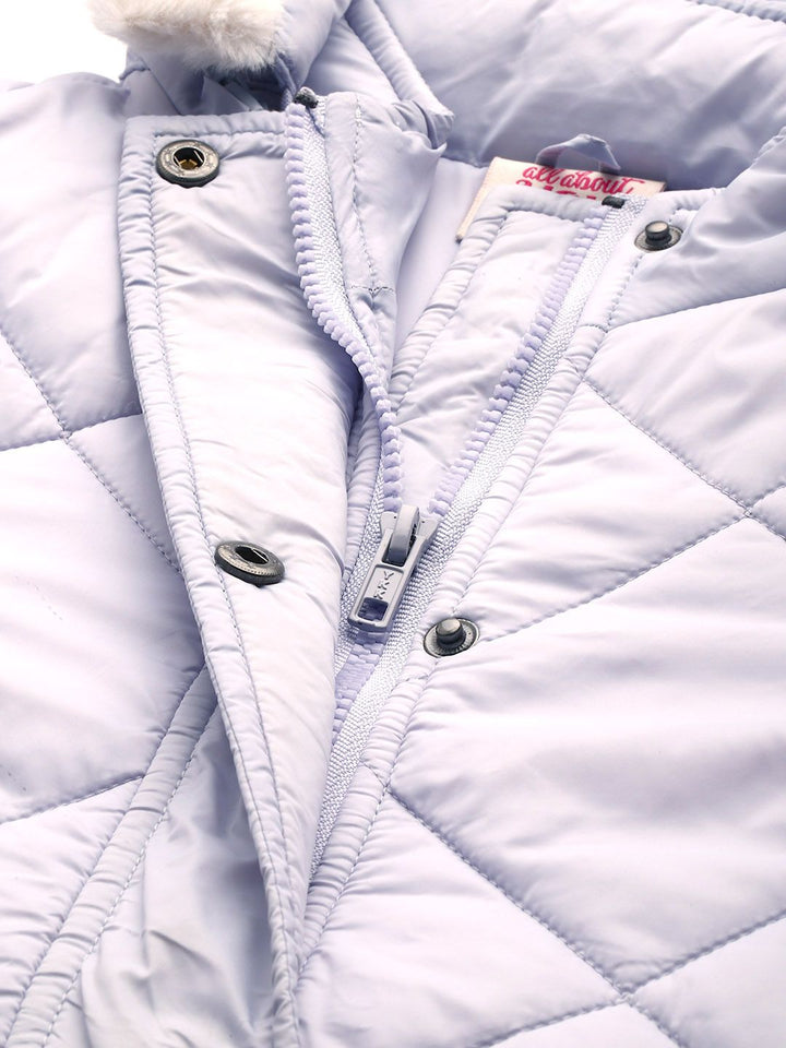 all about you Women Faux Fur Quilted Jacket