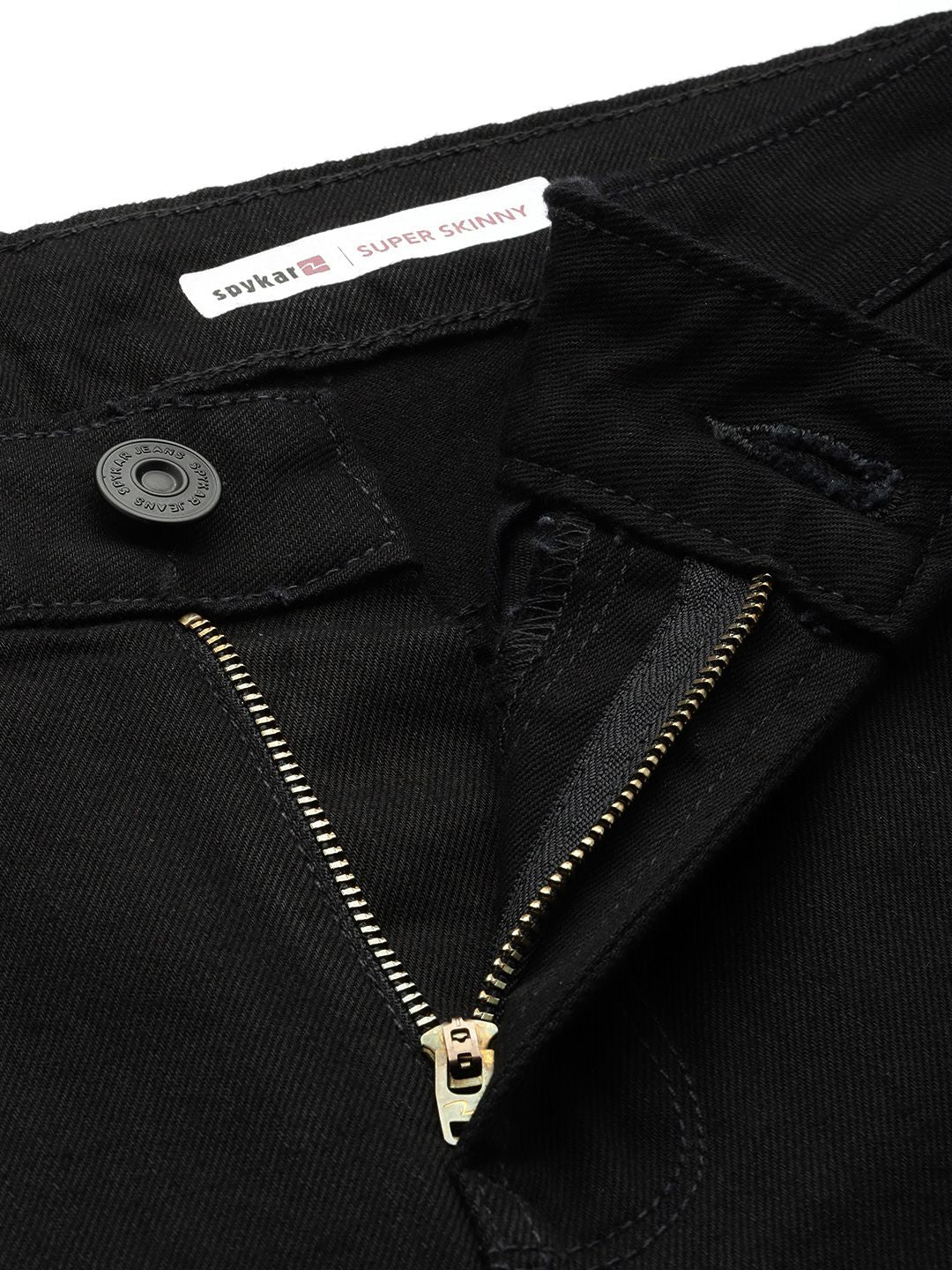 SPYKAR Men Super Skinny Fit Low-Rise Stretchable Jeans