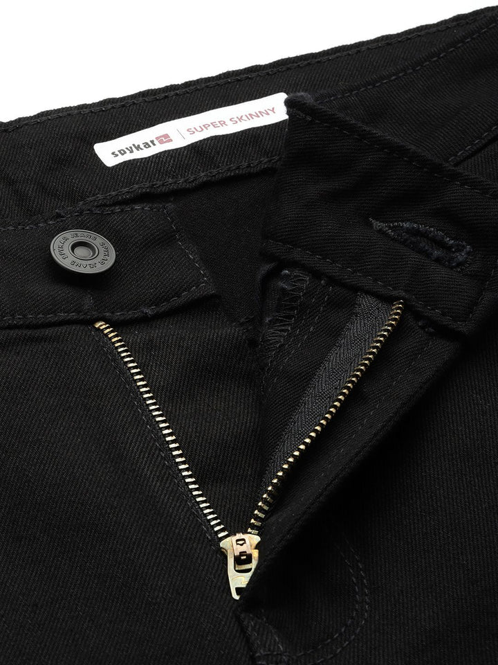 SPYKAR Men Super Skinny Fit Low-Rise Stretchable Jeans