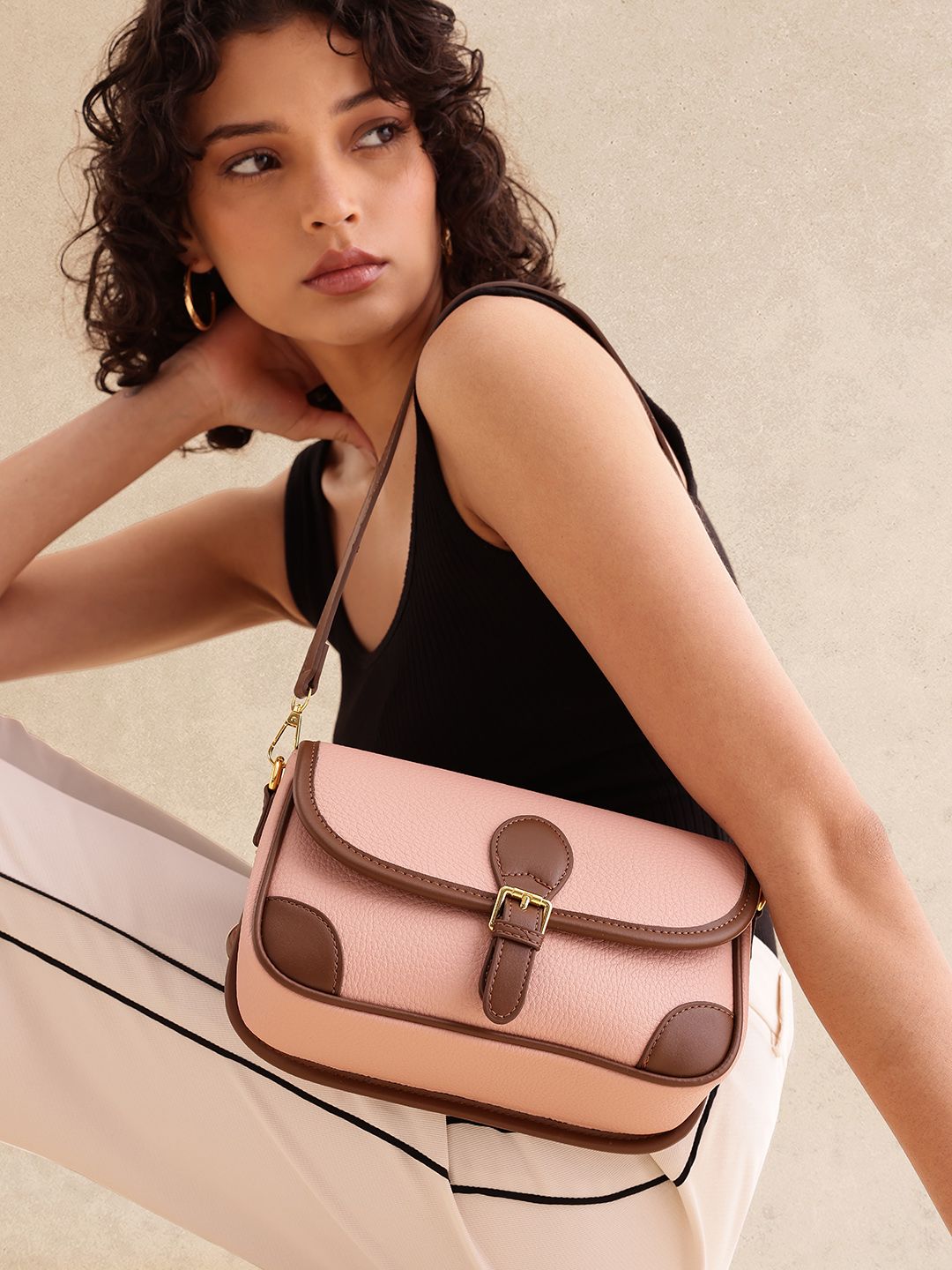 all about you Structured Shoulder Bag