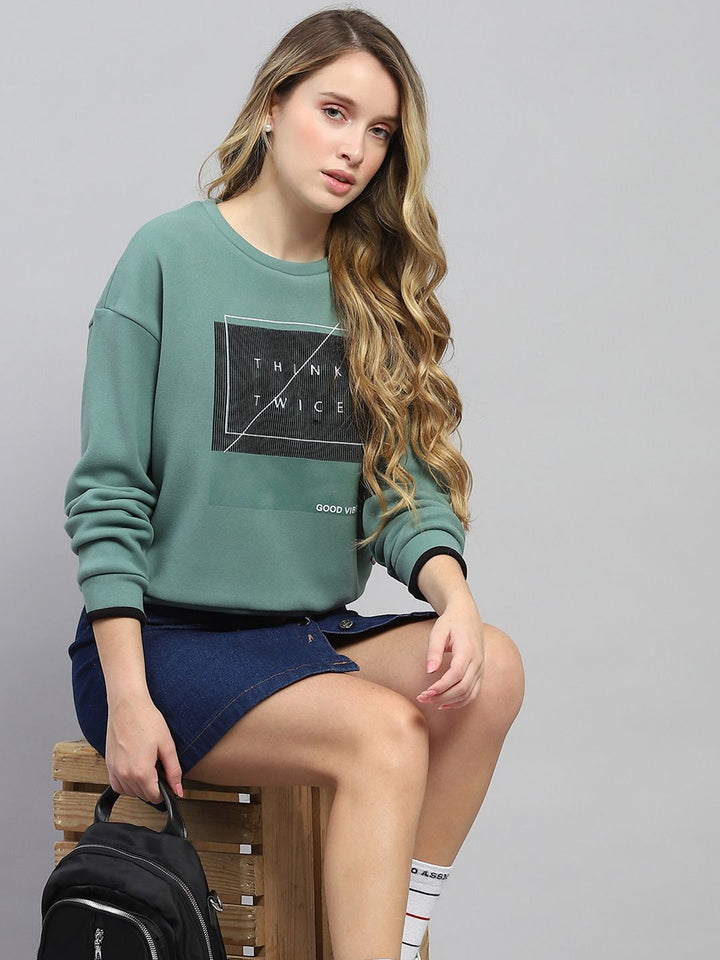 Monte Carlo Women Printed Sweatshirt