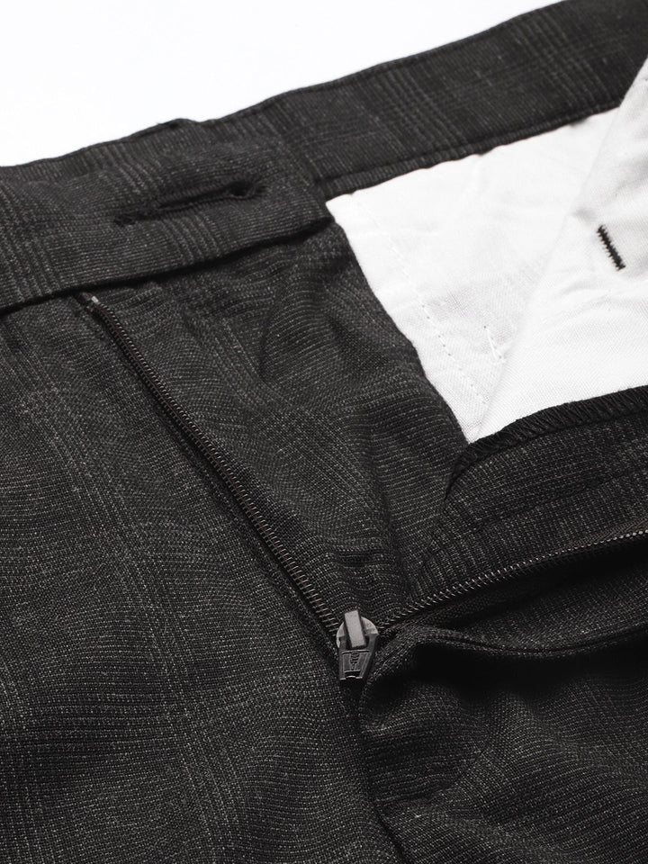 The Indian Garage Co Checked Chinos Trousers