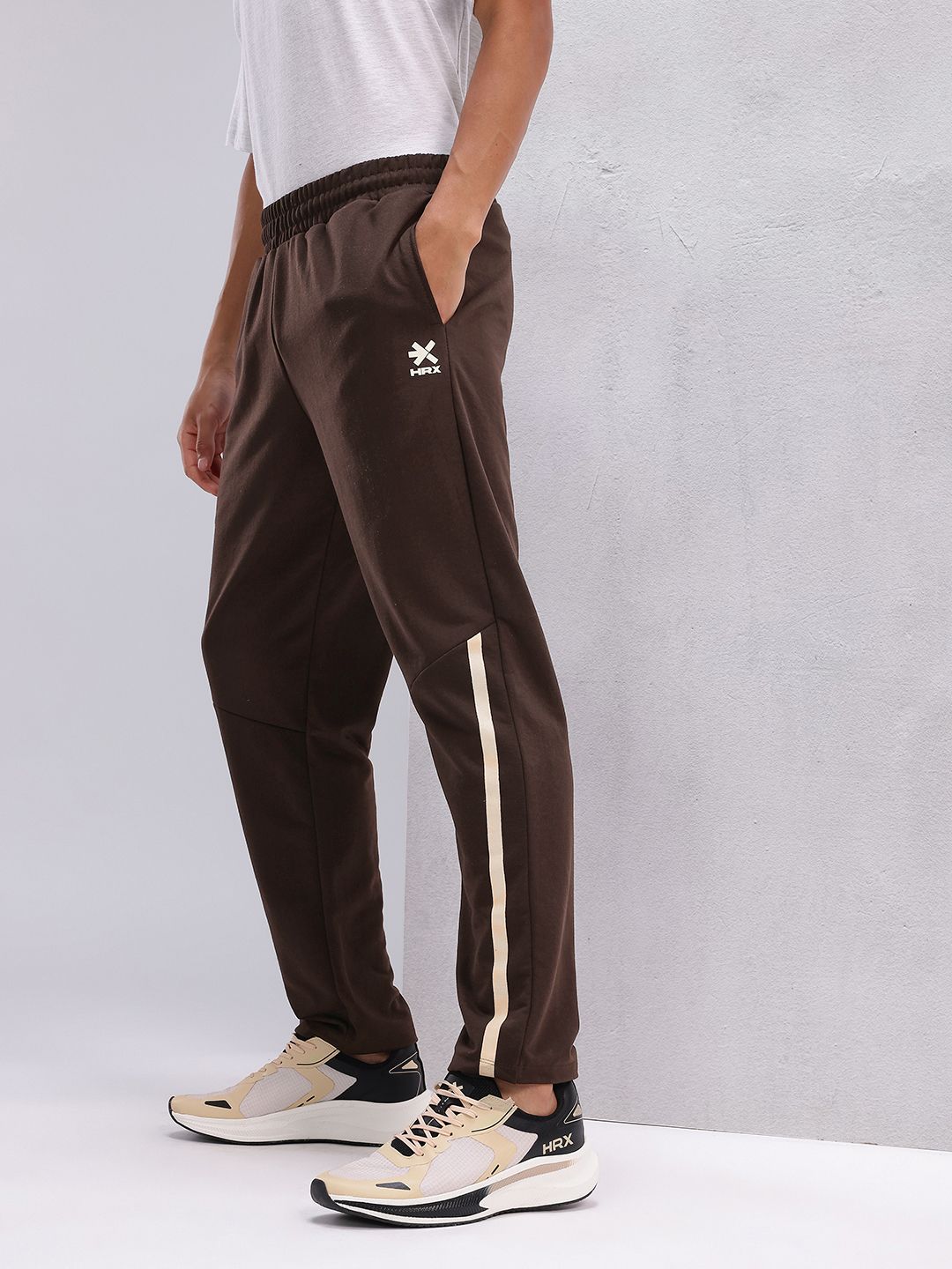 HRX by Hrithik Roshan Men Contrast Panel Track Pants