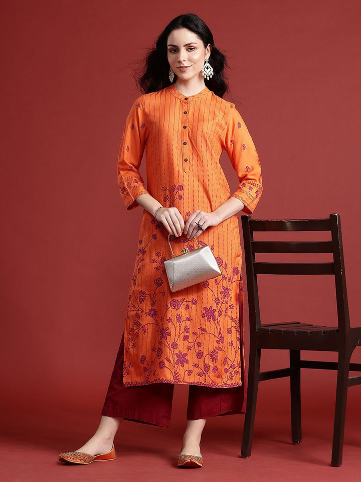 Anouk Floral Printed Kurta