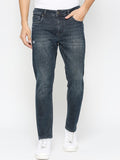 Menjadi Lelaki Manusia Cahaya Pudar Mid-Rise Comfort Skinny Fit seluar jeans