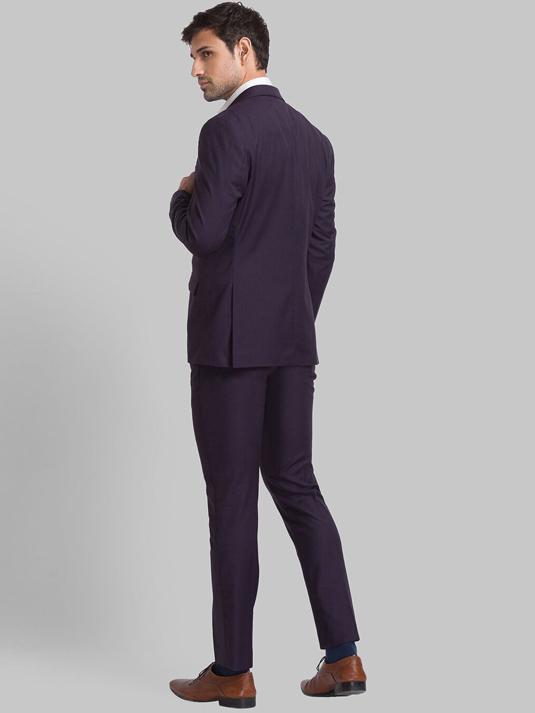 Park Avenue Men Single-Breasted Super Slim-Fit 2-Piece Suit