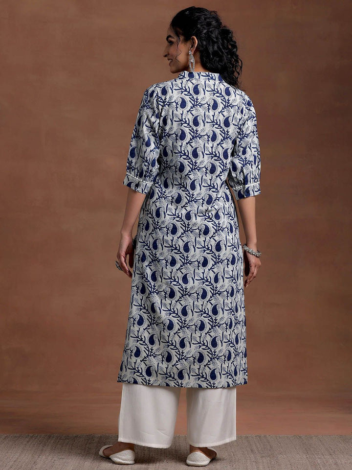Libas Women Floral Printed Gotta Patti Floral Kurta