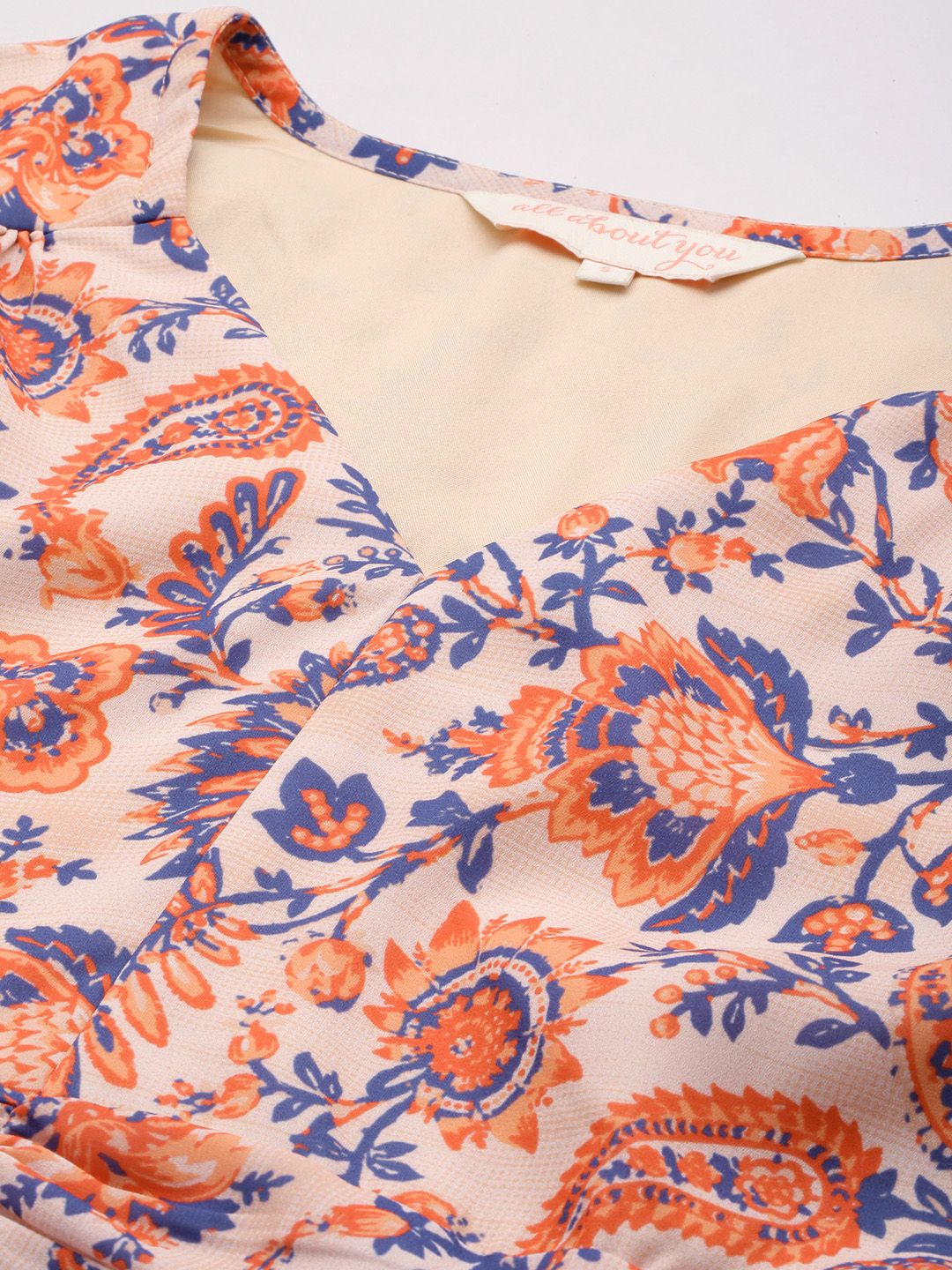 all about you Floral Printed Flared Sleeve Regular Top