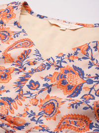 all about you Floral Printed Flared Sleeve Regular Top