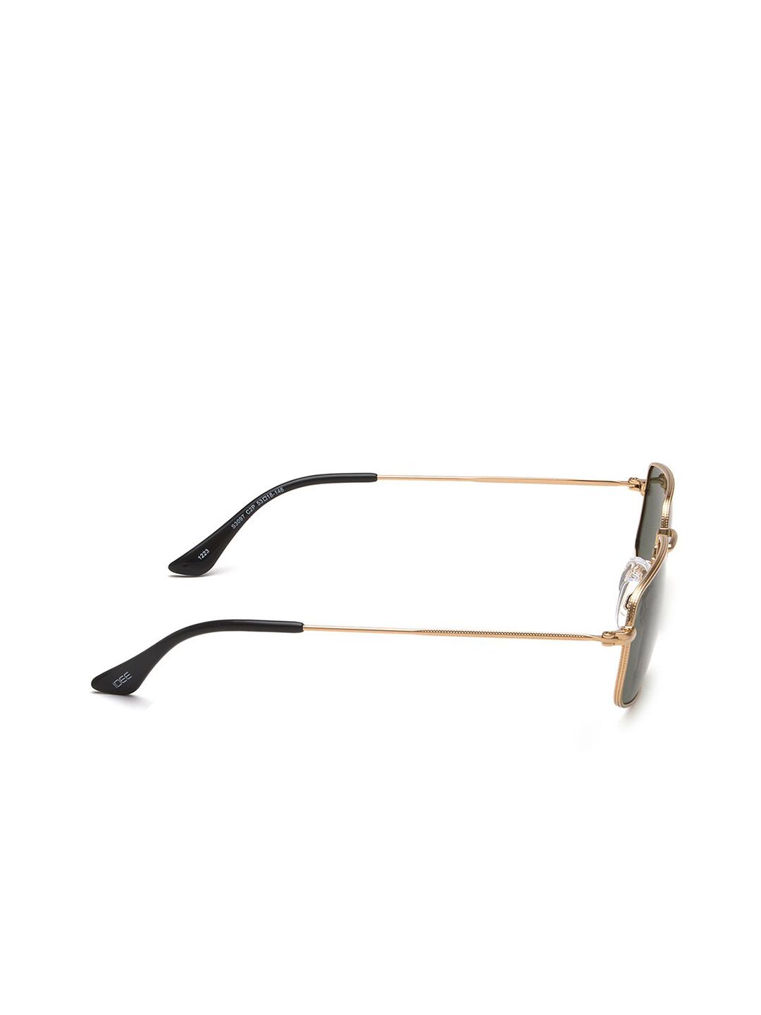 IDEE Men Rectangle Sunglasses with Polarised and UV Protected Lens IDS3097C2PSG