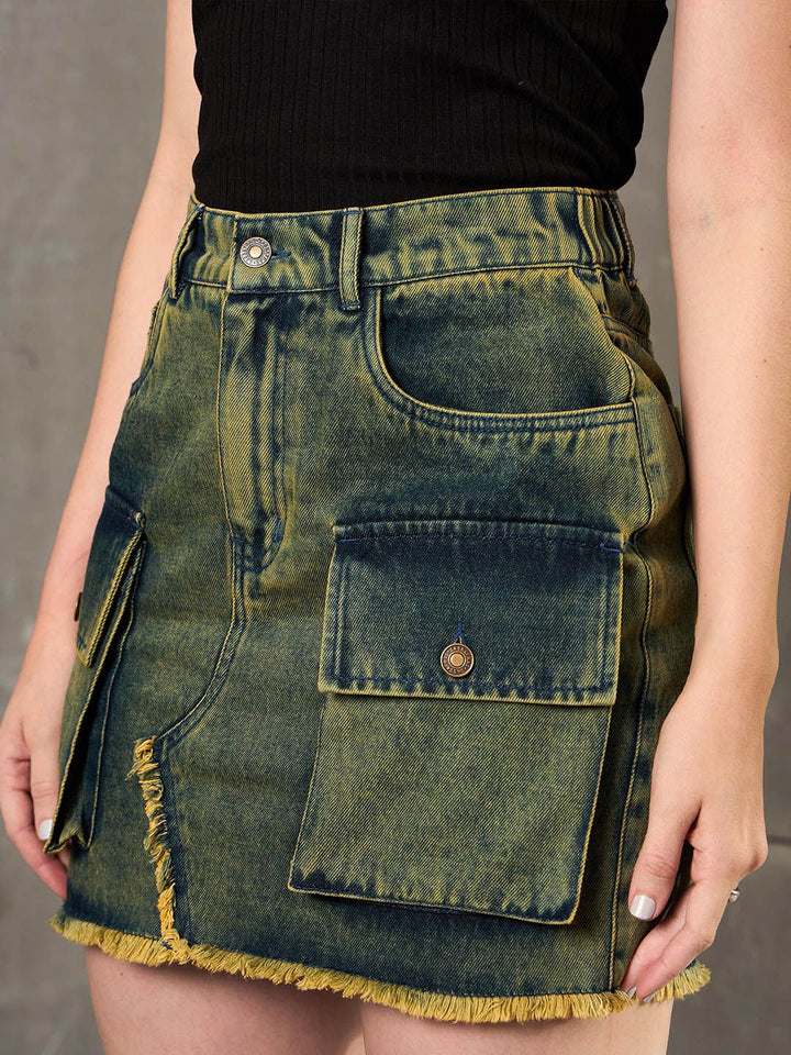 SASSAFRAS A-line Mini Skirt