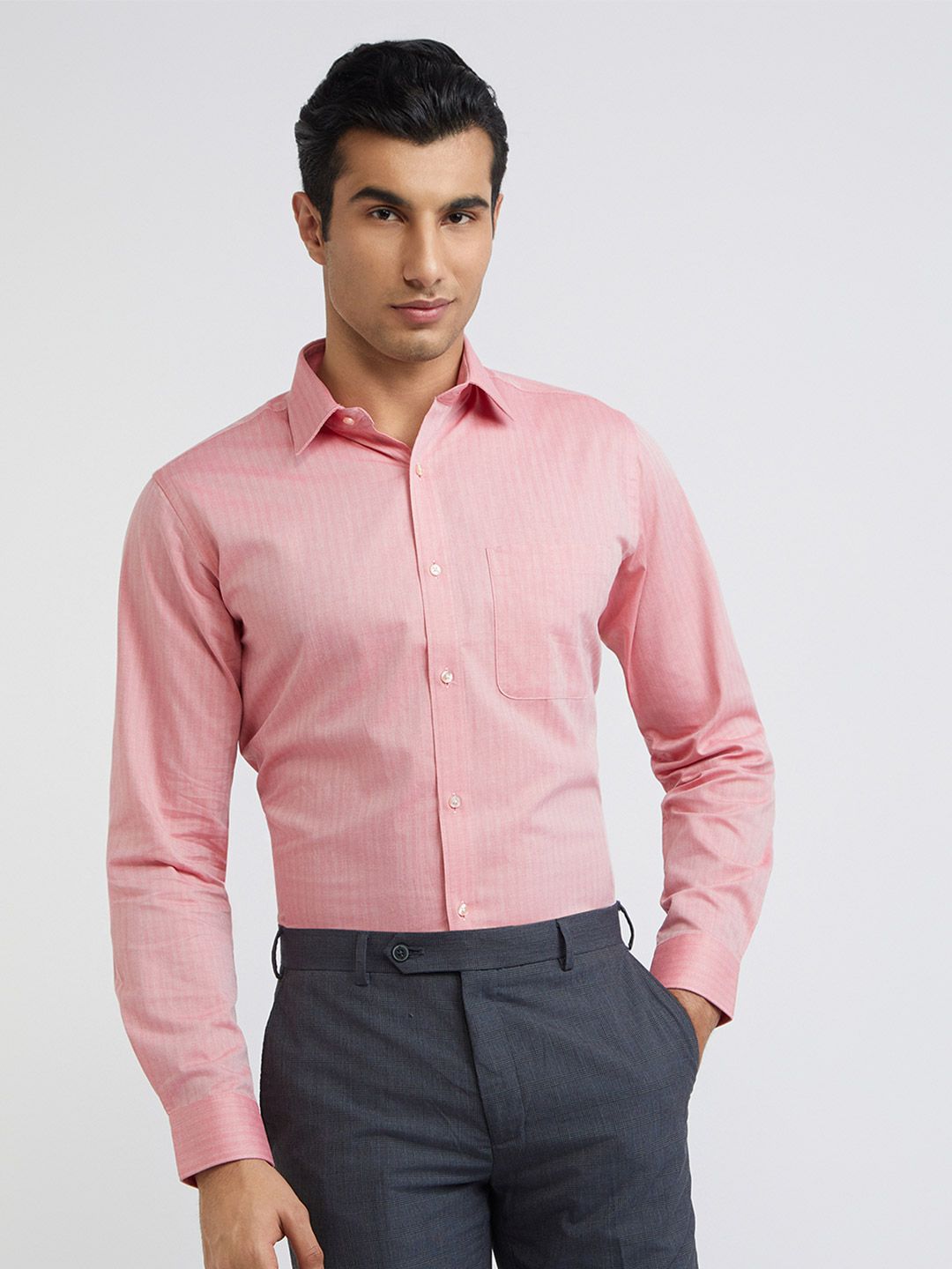 Raymond Slim Fit Opaque Formal Shirt