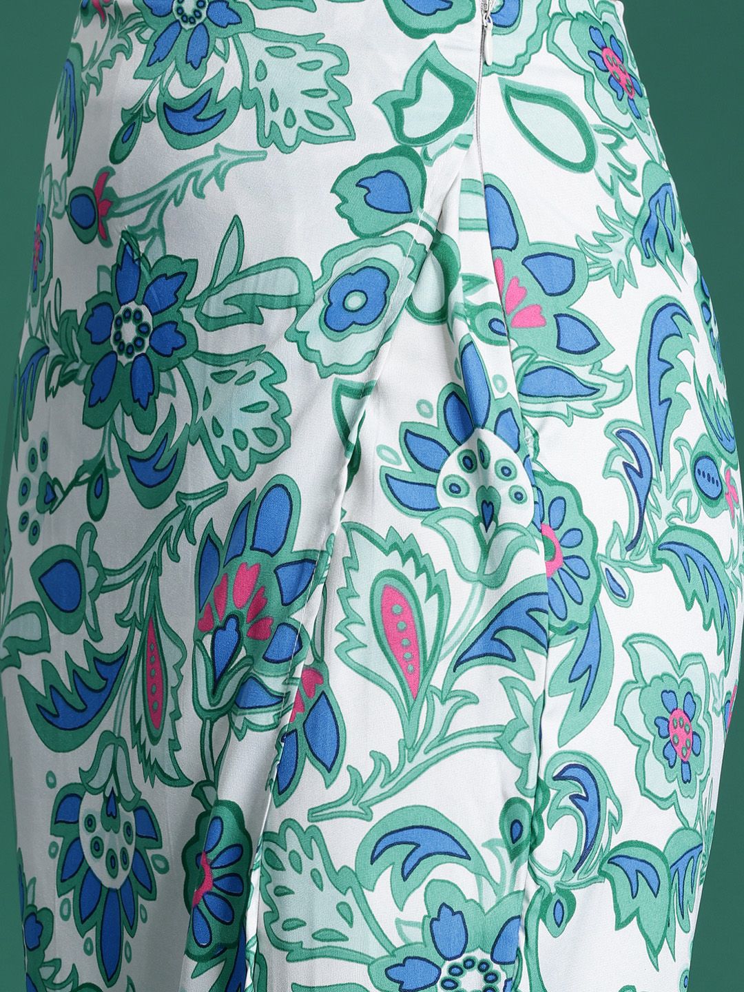 DressBerry Printed Shirt with Layered Trousers Co-ords