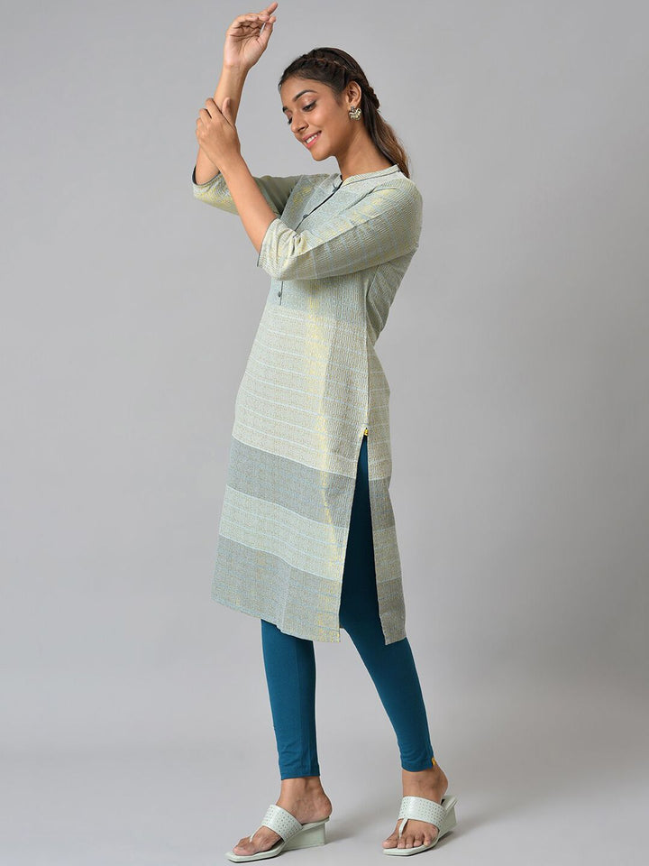 Aurelia Festive Geometric Print Kurta