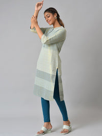 Aurelia Festive Geometric Print Kurta