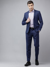 Park Avenue Men Checked Super Slim Neo Fit Single-Breasted Two-Piece Party Suit
