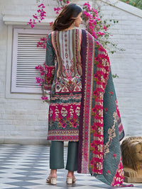 Varanga Women Printed Regular Beads and Stones Kurta with Trousers & With Dupatta