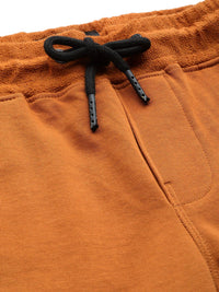 Menjadi Logo Lelaki Manusia Detail Kapas Pure Shorts Track