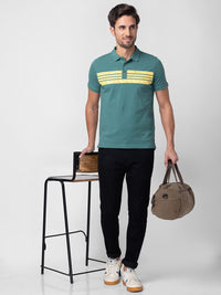 Menjadi Lelaki Pakaian Manusia Kapas Tulen T-Shirt Kolar Polo
