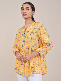 Global Desi Women Floral Printed Top