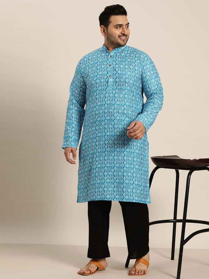 SOJANYA PLUS Ethnic Motifs Printed Cotton Kurta