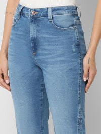 SPYKAR Women Bootcut High-Rise Light Fade Stretchable Jeans