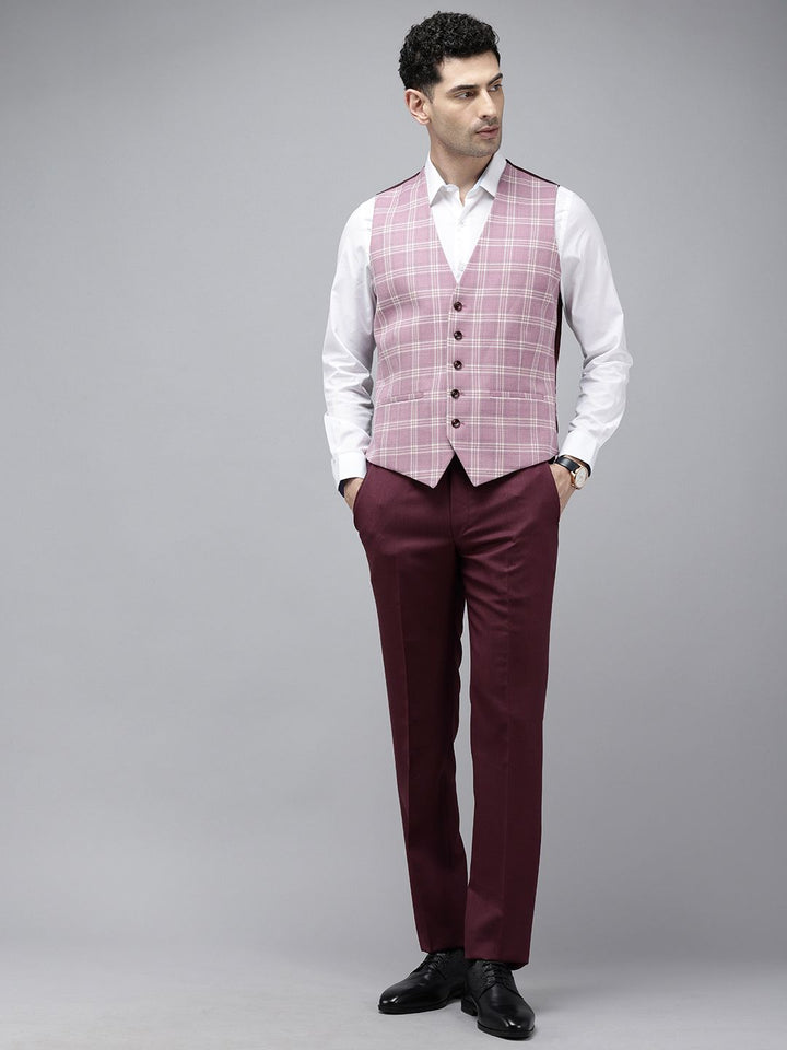 Park Avenue Super Slim Fit Notched Lapel Collar 3 Piece Party Suit