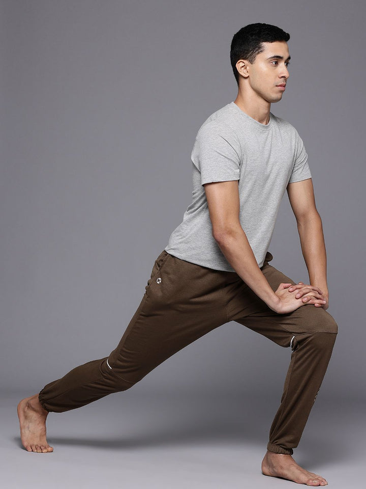 HRX by Hrithik Roshan Paneled Yoga Trackpants