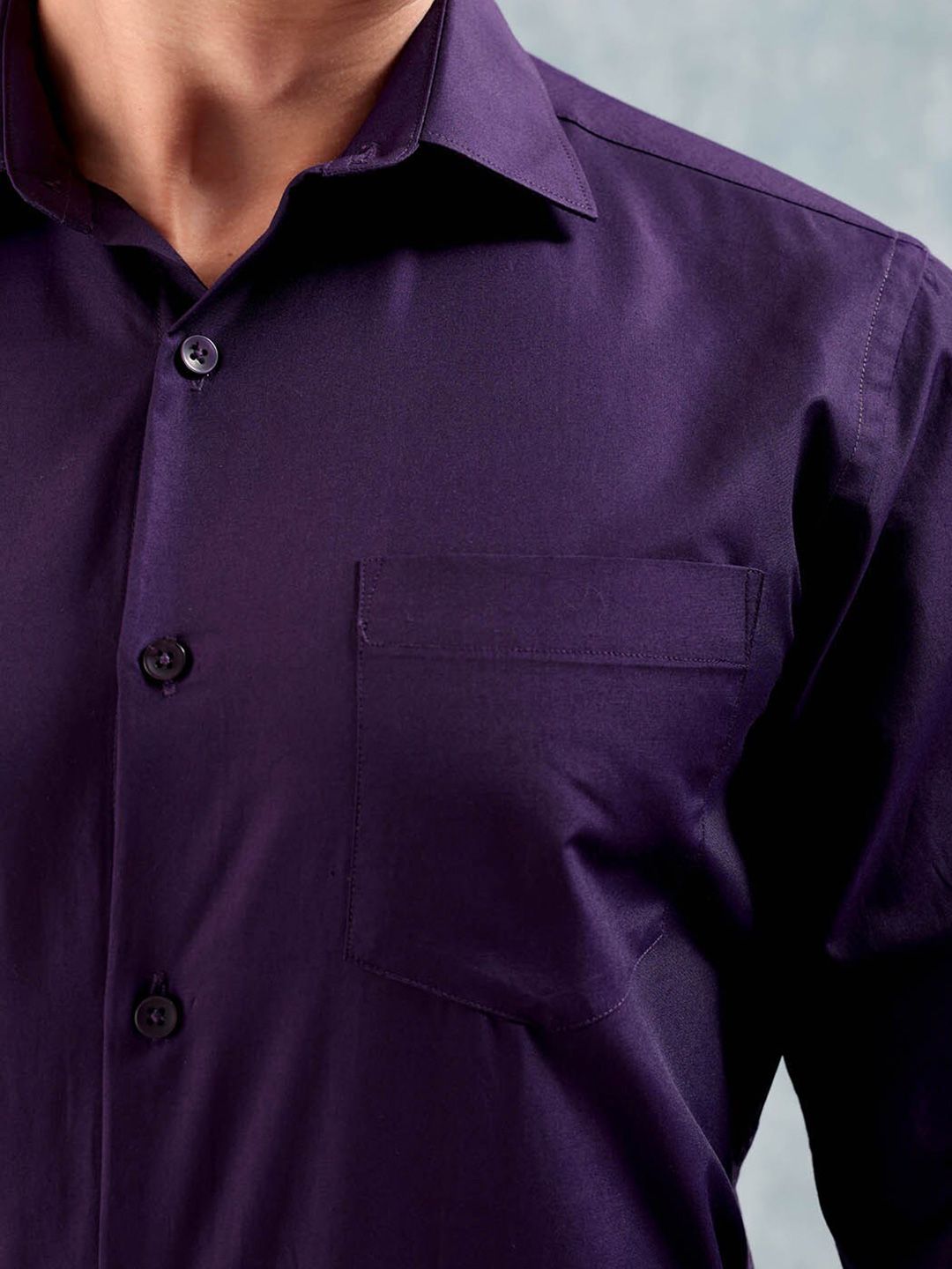 The Indian Garage Co. X Luxe Slim Fit Long Sleeves Cotton Opaque Formal Shirt