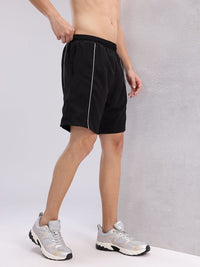 HRX by Hrithik Roshan Men Brand Logo Print  Paneled Training Shorts