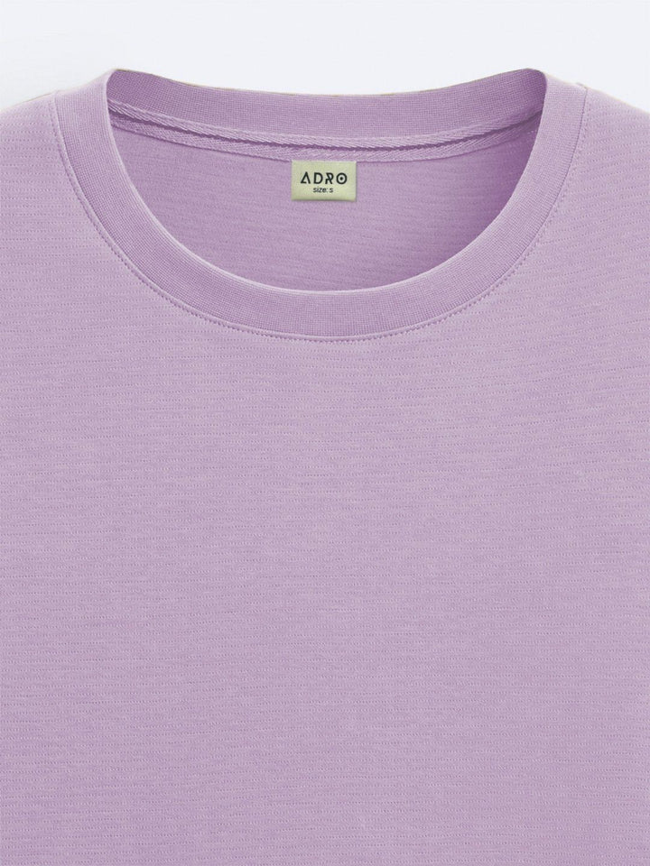 ADRO Men Biker Printed Raw Edge T-shirt