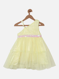 Nauti Nati Girls Net Fit & Flare Dress