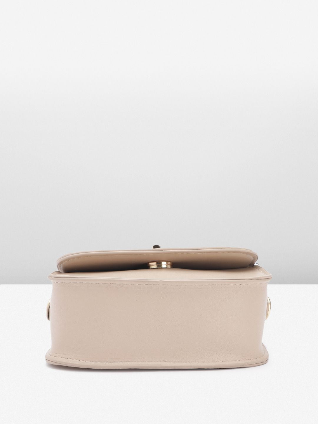 DressBerry Quilted Structured Satchel Bag