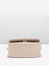 DressBerry Quilted Structured Satchel Bag