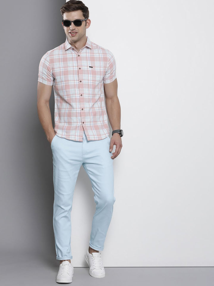 The Indian Garage Co Men Slim Fit Chinos