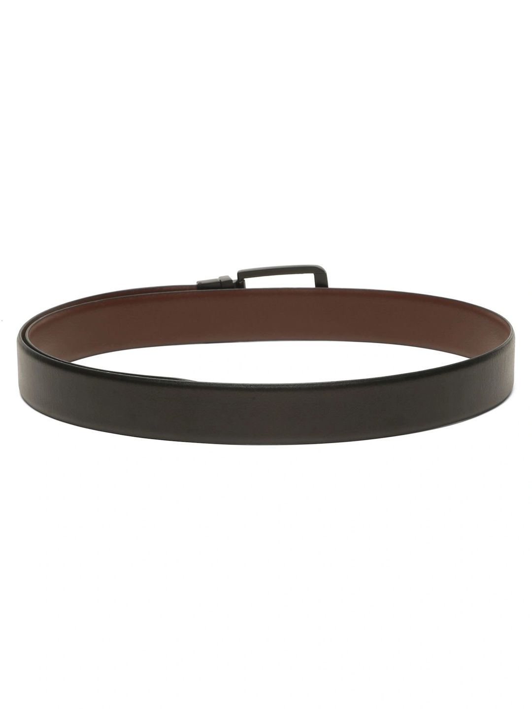 Teakwood Leathers Men Leather Reversible Formal Belt