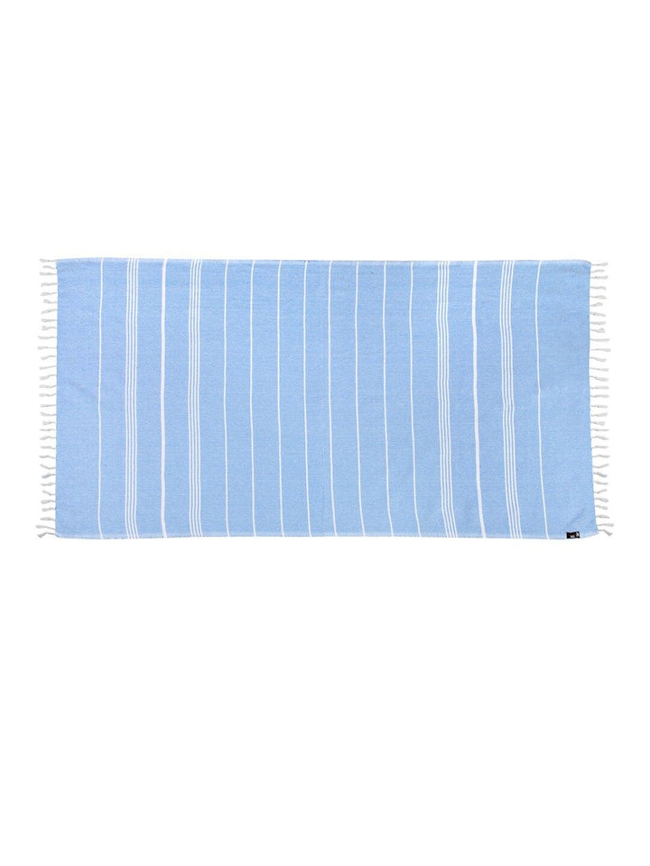 KLOTTHE Unisex Set Of 4 Striped 233 GSM Bath Towels