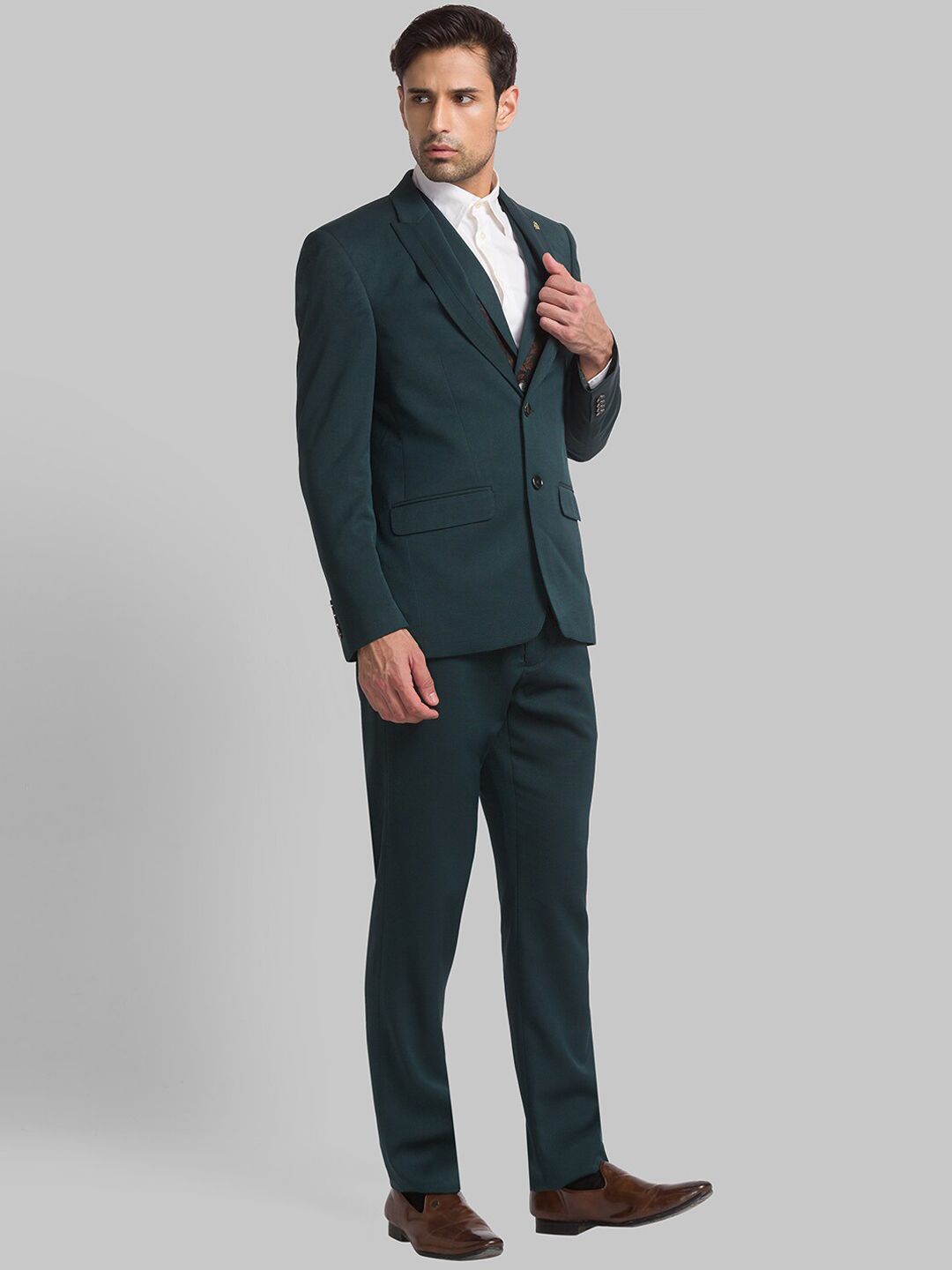 Raymond Men Single-breasted tiga keping formal
