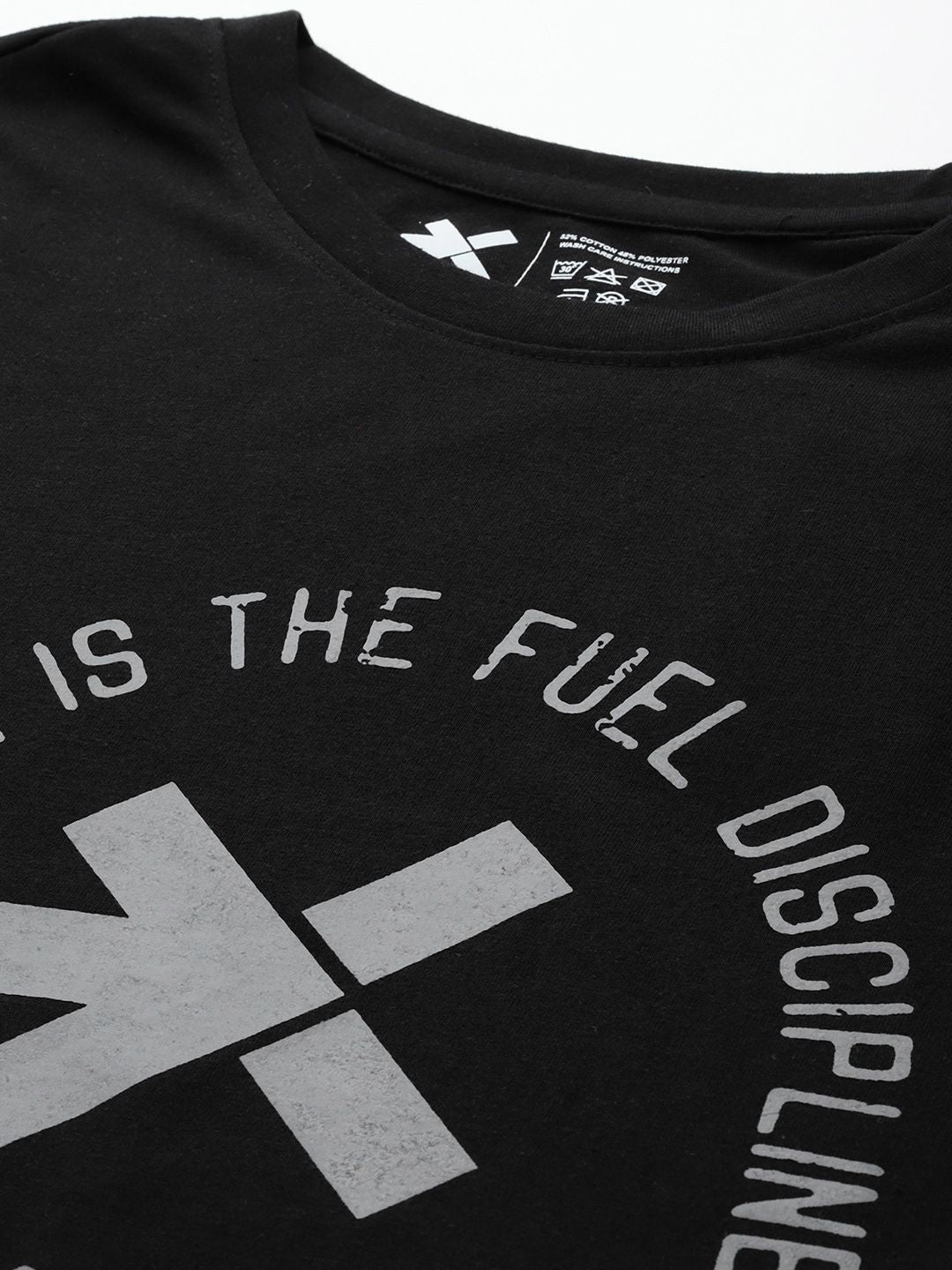 HRX by Hrithik Roshan Typography Printed Training T-shirt