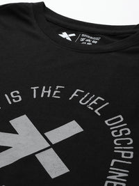 HRX by Hrithik Roshan Typography Printed Training T-shirt
