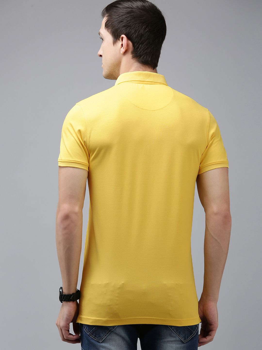 SPYKAR Men Polo Collar Slim Fit T-shirt