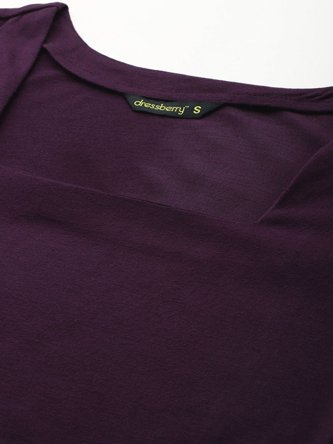 DressBerry Puff Sleeve Sheath Dress