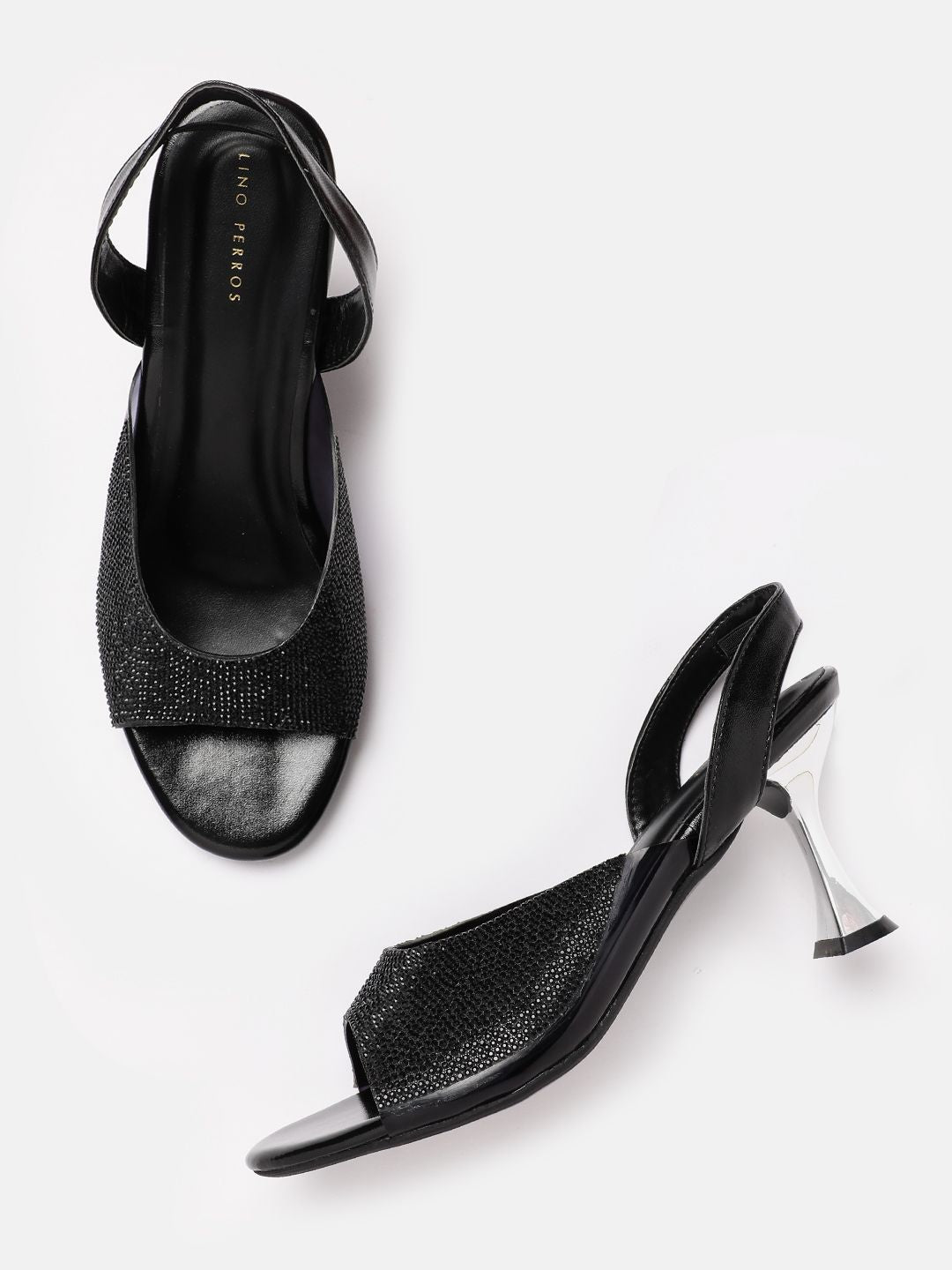 Lino Perros Embellished Slim Heels