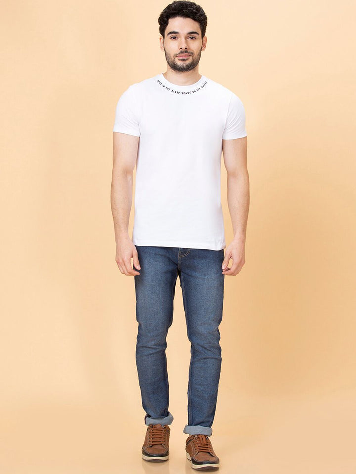 Being Human Round Neck Short Sleeves Casual T-shirt