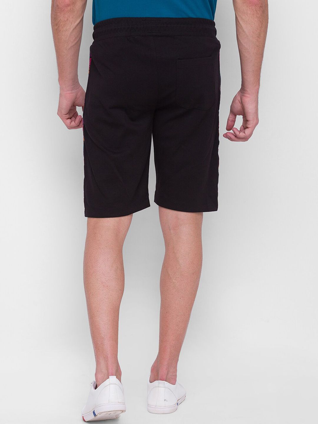 Being Human Men Black Sports Shorts