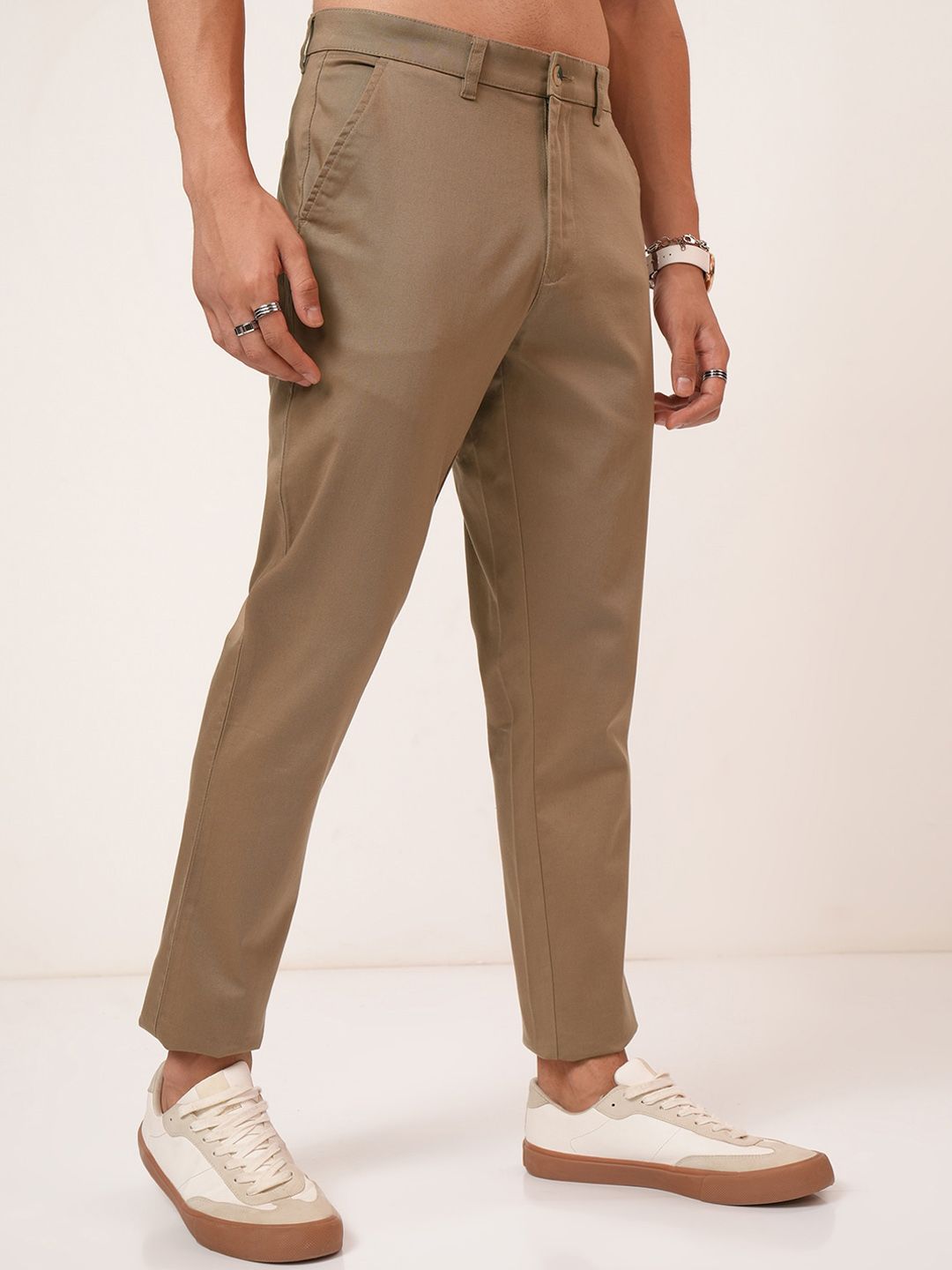HIGHLANDER Premium Satin Chino Trousers