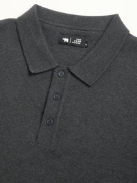 THE BEAR HOUSE Polo Collar Short Sleeves Cotton T-shirt
