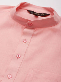 SOJANYA Mandarin Collar Pastel Kurta